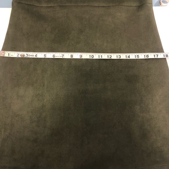 BB Dakota Fair and Square Faux Suede Mini Dress Cottagecore Large - Picture 16 of 17